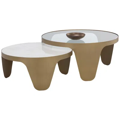 Sunpan Mysaria Nesting Coffee Tables (set Of 2)