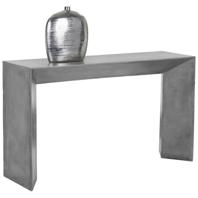 Sunpan Nomad Console Table Gray