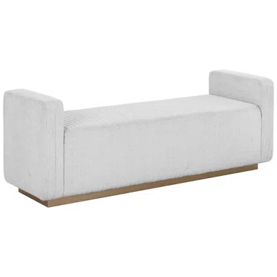 Sunpan Odette Bench Ernst Silverstone