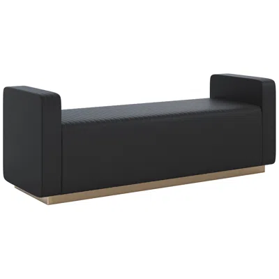Sunpan Odette Bench Maven Black