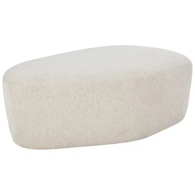 Sunpan Soraya Ottoman Dove Cream