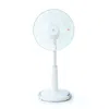 Sunpentown Sf-16s88 16 In. Horizontal 8 Oscillating Standing Fan, White