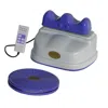 Sunpentown Swing Machine With Swivel Disc White & Blue