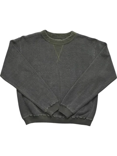 Sunray Sportswear Women's Hina Japanese Brushed Fleece Sweatshirt In Pigment Dye Grape Leaf In Multi