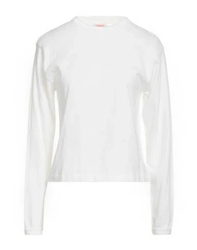Sunray Woman T-shirt Off White Size 4 Cotton