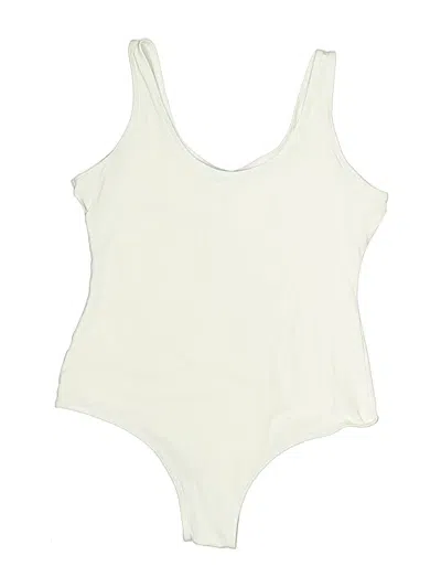 Pre-owned Sunro Bodysuit In White