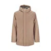 Suns Beige Polyester Jackets & Coat In Neutral