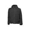 Suns Black Polyester Men's Quilted Jacket In Black