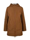 Suns Boards Brown Polyester Plush Jacket In Brown