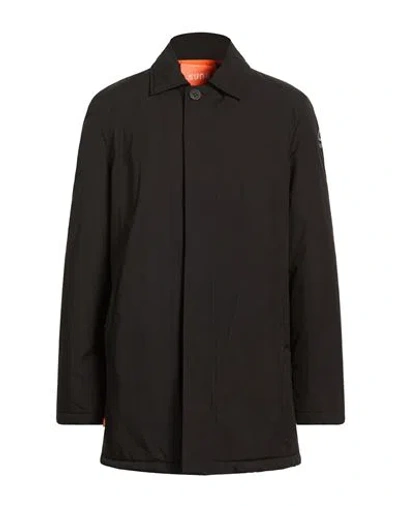 Suns Boards Man Jacket Dark Brown Size Xl Polyamide In Black