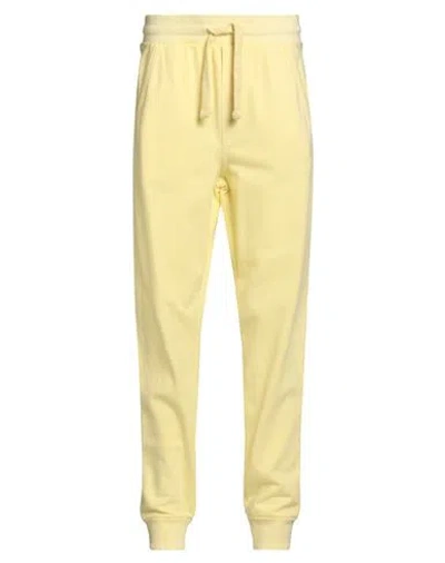 Suns Boards Man Pants Pastel Yellow Size M Cotton