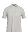 Suns Boards Man Polo Shirt Light Grey Size S Cotton In Gray