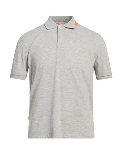 Suns Boards Man Polo Shirt Light Grey Size S Cotton In Gray