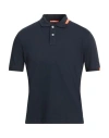 Suns Boards Man Polo Shirt Navy Size S Cotton In Blue