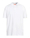 Suns Boards Man Polo Shirt White Size Xl Cotton, Elastane