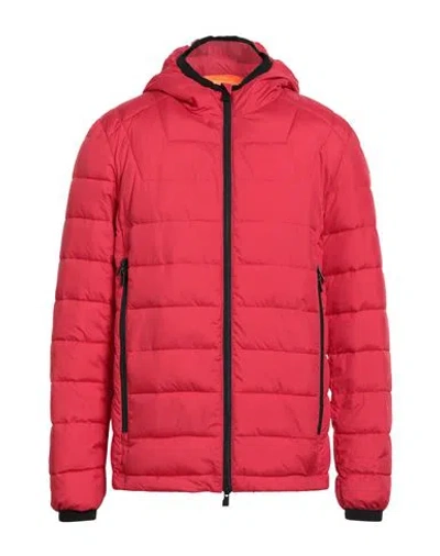 Suns Boards Man Puffer Red Size Xxl Polyester