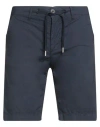 Suns Boards Man Shorts & Bermuda Shorts Midnight Blue Size M Cotton, Elastane In Blue