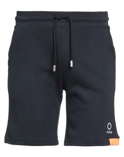 Suns Boards Man Shorts & Bermuda Shorts Midnight Blue Size M Cotton, Polyester In Blue