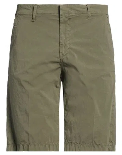 Suns Boards Man Shorts & Bermuda Shorts Military Green Size S Cotton, Elastane In Multi