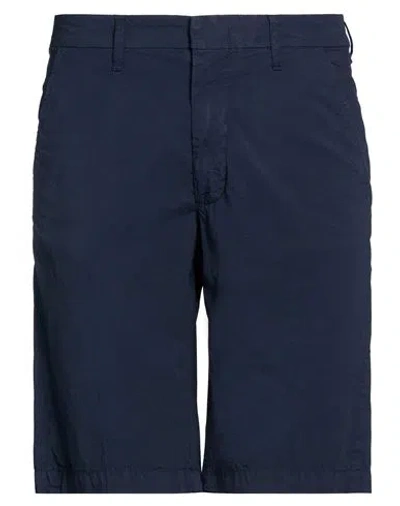 Suns Boards Man Shorts & Bermuda Shorts Navy Size S Cotton, Elastane In Blue