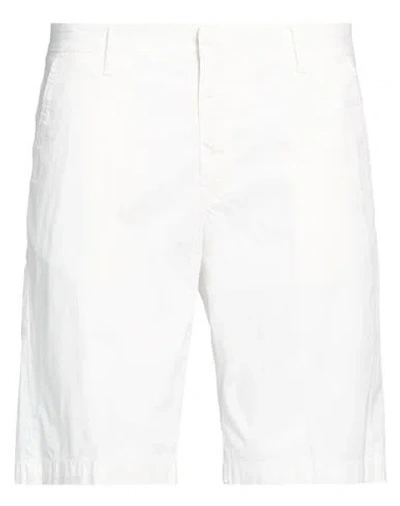 Suns Boards Man Shorts & Bermuda Shorts White Size Xxl Cotton, Elastane