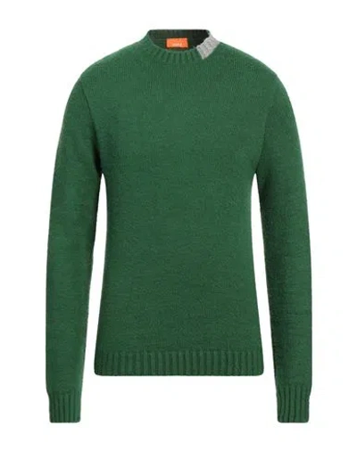 Suns Boards Man Sweater Green Size Xxl Polyamide, Viscose