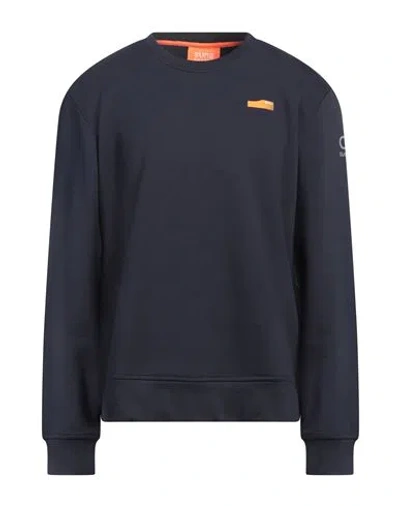 Suns Boards Man Sweatshirt Midnight Blue Size Xxl Cotton, Polyester