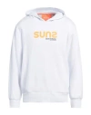 Suns Boards Man Sweatshirt White Size Xl Cotton, Polyester In White