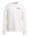 Suns Boards Man Sweatshirt White Size Xxl Cotton, Polyester In White