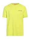Suns Boards Man T-shirt Lime Green Size 3xl Cotton, Elastane