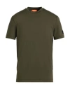 Suns Boards Man T-shirt Military Green Size L Polyester, Elastane