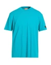 Suns Boards Man T-shirt Turquoise Size Xl Polyamide, Elastane In Blue