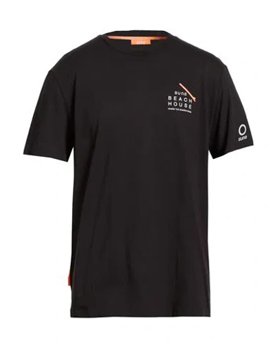 Suns Boards Man T-shirt Black Size Xxl Cotton