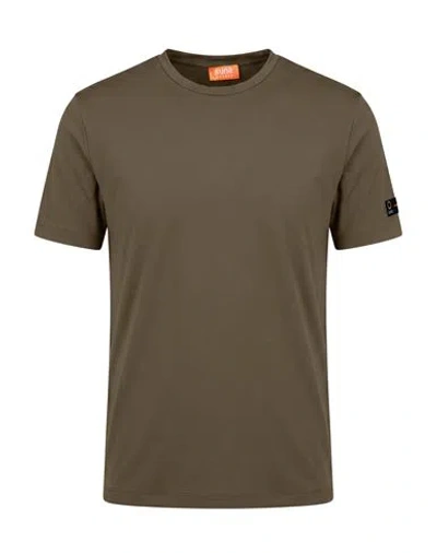 Suns Boards Man T-shirt Military Green Size L Polyamide, Elastane