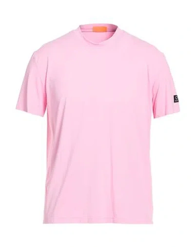 Suns Boards Man T-shirt Pink Size Xxl Polyamide, Elastane