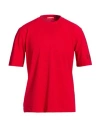 Suns Boards Man T-shirt Red Size L Polyamide, Elastane In Red