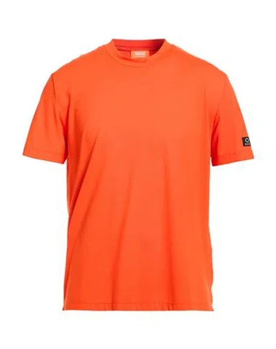 Suns Boards Man T-shirt Tomato Red Size L Polyamide, Elastane In Orange