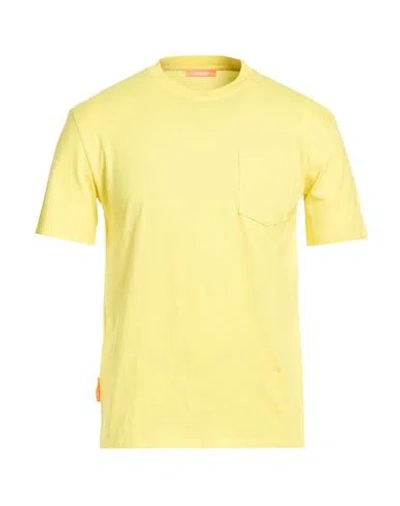Suns Boards Man T-shirt Yellow Size S Cotton