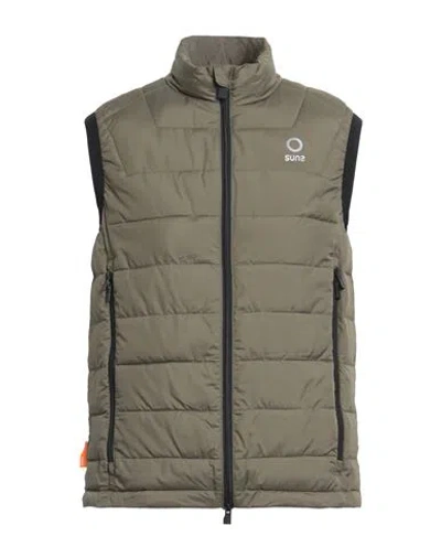 Suns Boards Man Vest Military Green Size Xl Polyester