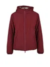 Suns Boards Red Polyester Plush Coat In Red