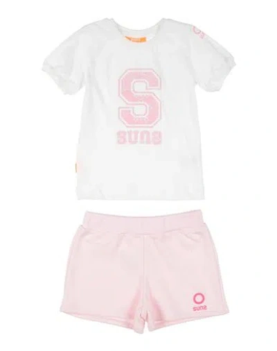 Suns Babies'  Toddler Girl Co-ord White Size 6 Cotton
