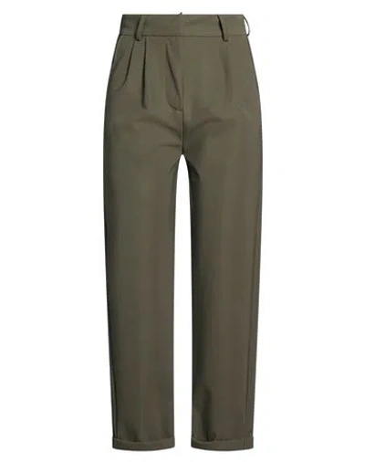 Suns Boards Woman Pants Military Green Size S Polyamide, Elastane