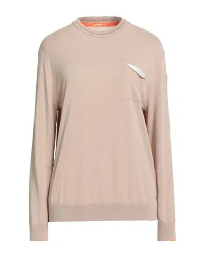 Suns Boards Woman Sweater Beige Size S Viscose, Polyamide, Polyester In Neutral