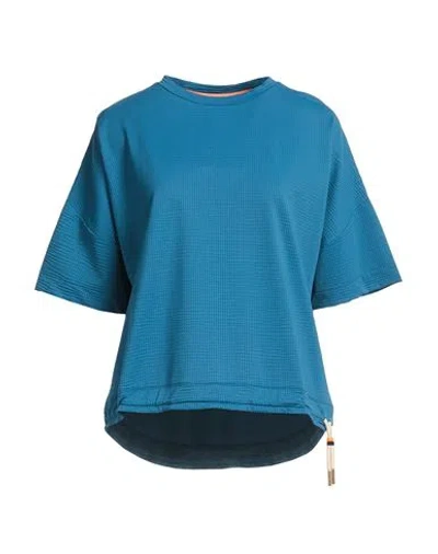 Suns Boards Woman T-shirt Slate Blue Size S Nylon, Elastane