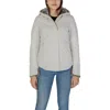 Suns Polyester Jackets & Women's Coat In Cream