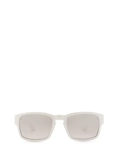 Sun's Good Sunglasses In Matte White Pastel
