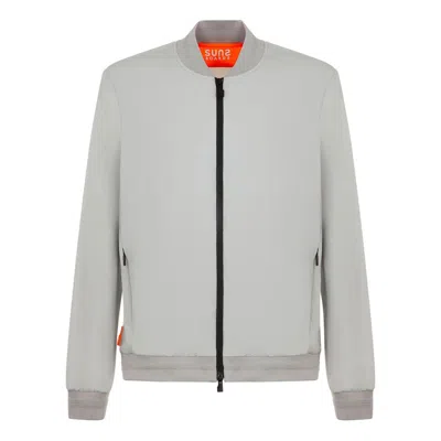 Suns Gray Nylon Jacket In Grey