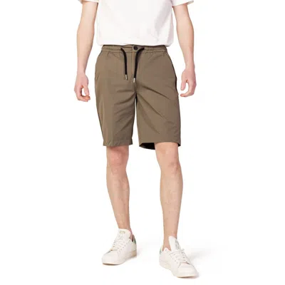 Suns Green Nylon Short In Brown