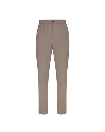 Suns Lace Tek Man Beige Trousers In Brown