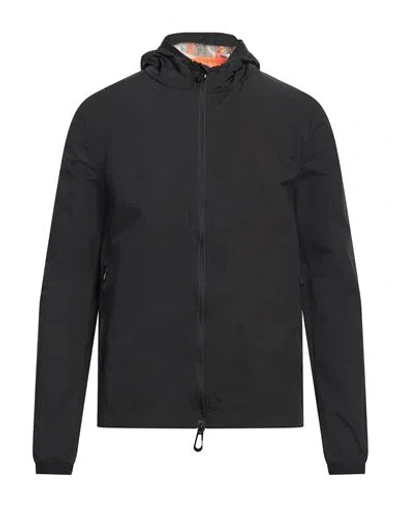 Suns Man Jacket Black Size M Polyester In Black